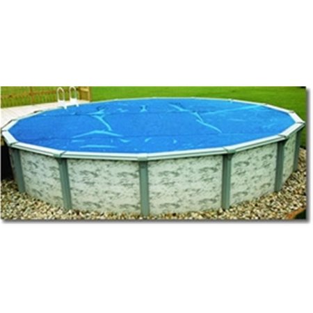 BLUE WAVE Blue Wave NS132 12' x 18' Oval Above Ground Blue Solar Pool Cover Blanket NS132